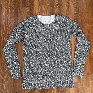 J Crew Factory Floral Teddie Sweater